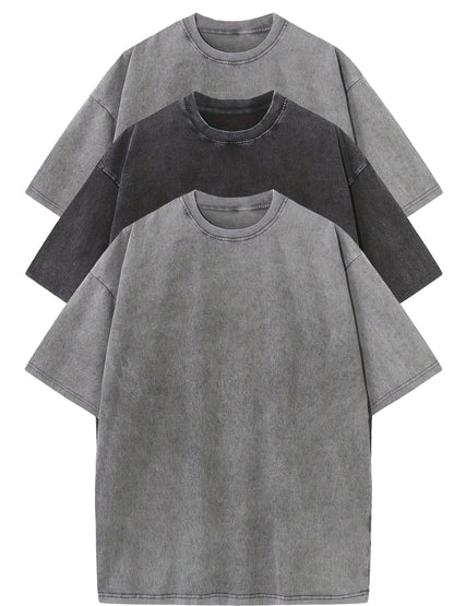 Lässiges Herren-T-Shirt mit weiter Passform im urbanen Stil für den täglichen Gebrauch  