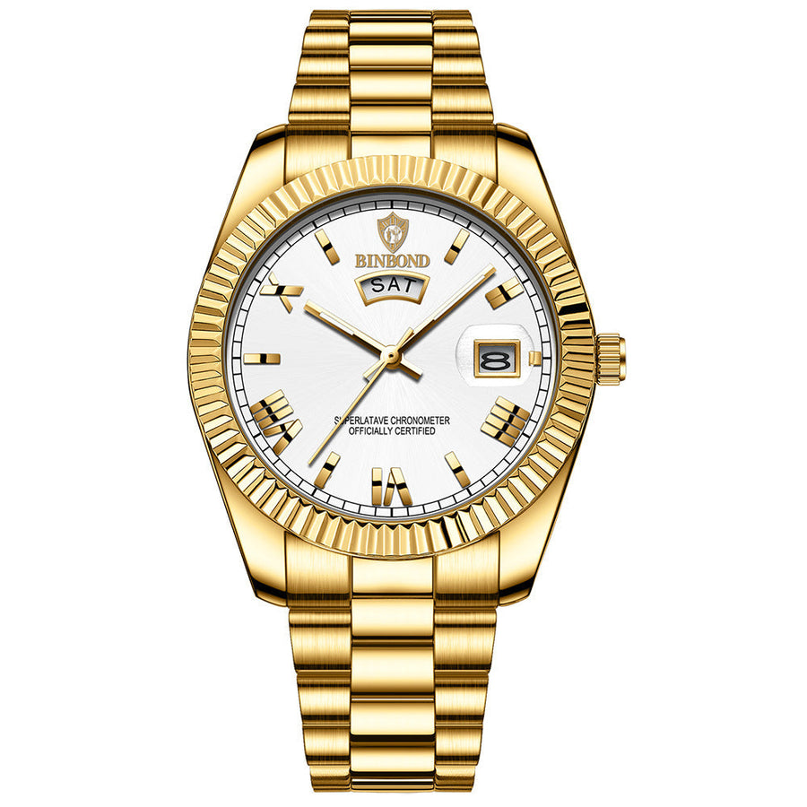 Montre Business Chronomètre Homme Style Classique Quartz