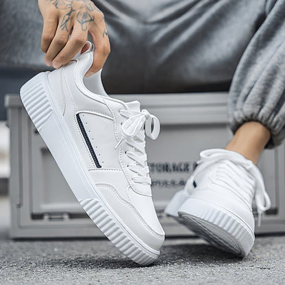 Herresneakers i lavt snit med alsidig urban stil til hverdag