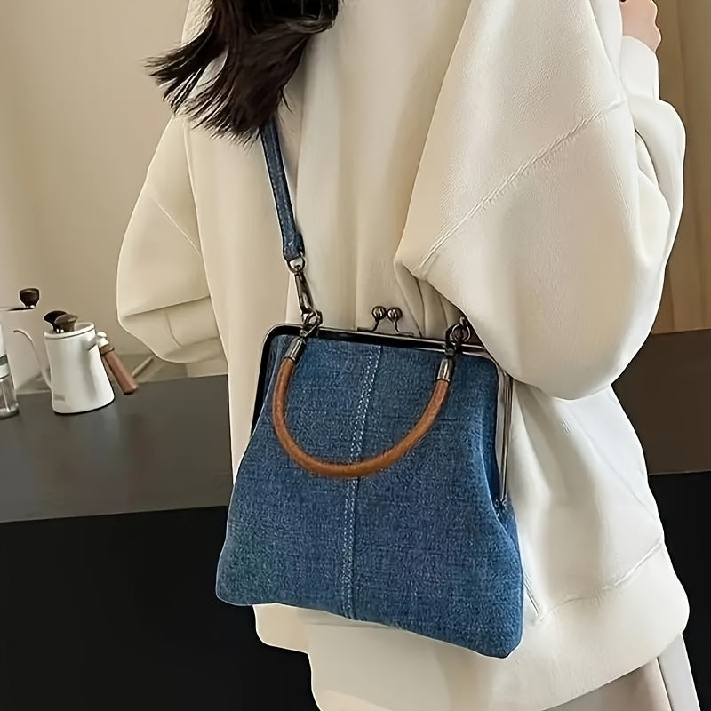 Borsa a mano donna stile retrò moderno per uscite e lavoro