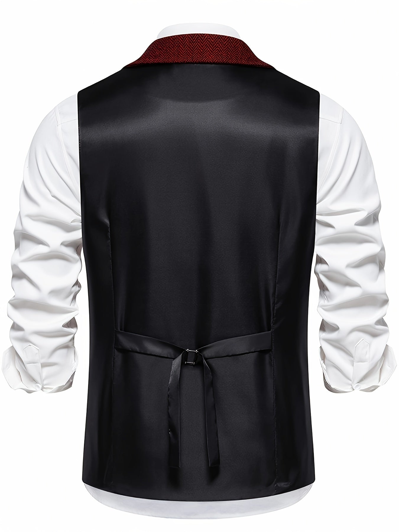 Chaleco Hombre Elegante Estilo Vintage para Atuendo Formal o Casual