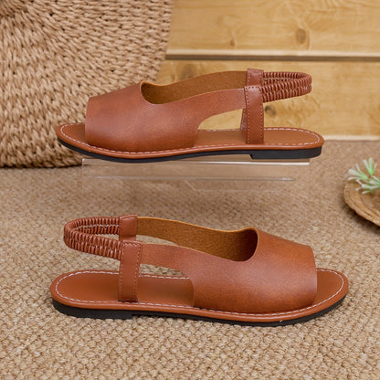 Women's Casual Style Sandals with Braided Strap for Everyday and Leisure