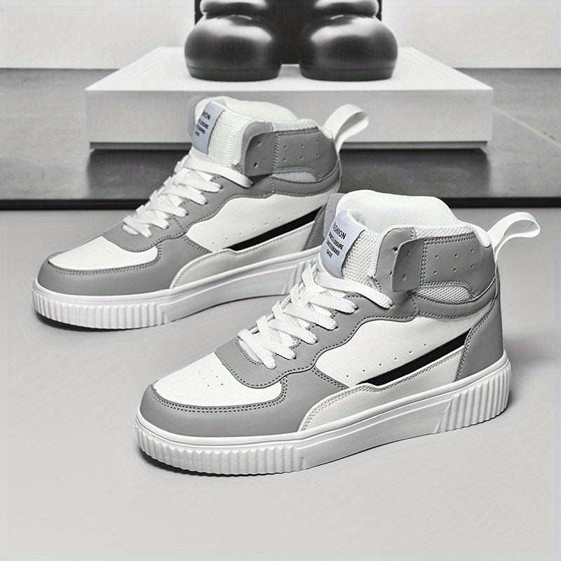 Baskets montantes homme style urbain pour sport et loisirs