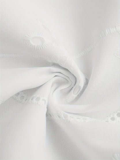 Robe d'été décontractée pour femme avec dentelle et décolleté en V, style bohème chic