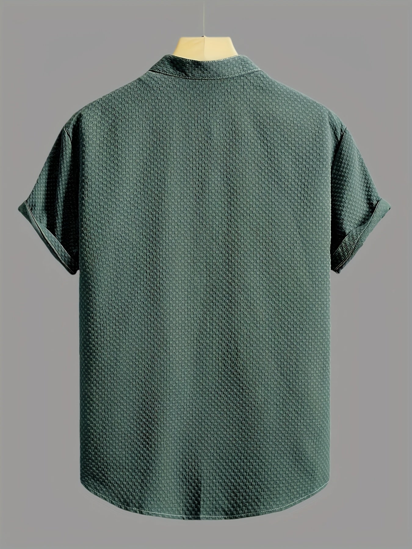Camicia casual uomo maniche corte stile estivo – tendenza urbana e versatile