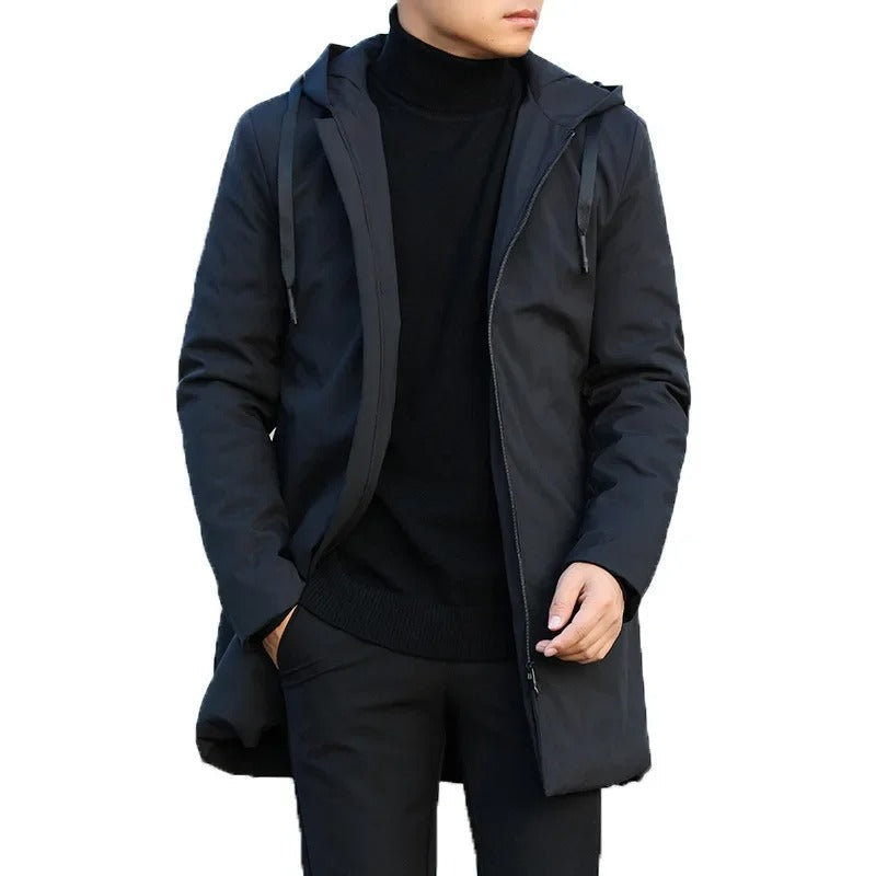 Elegant and waterproof men's winter jacket for a modern urban style