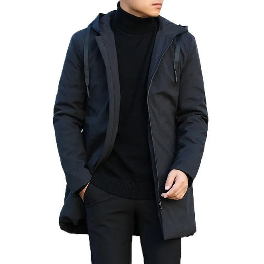 Elegant and waterproof men's winter jacket for a modern urban style