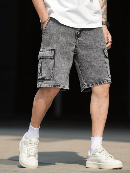 Short cargo casual da uomo stile urbano versatile