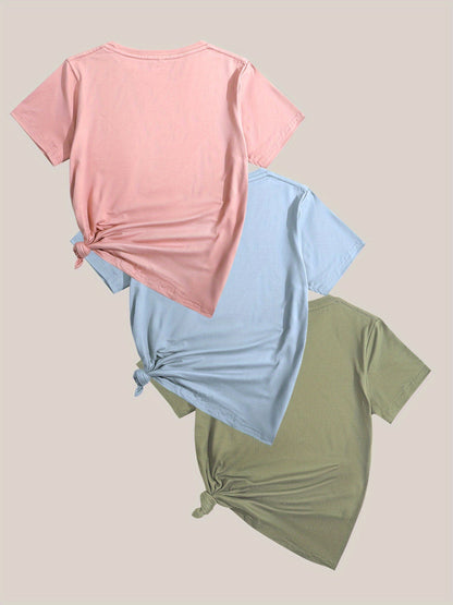 Casual grafiske T-shirts til kvinder med naturmotiver og inspirerende budskab