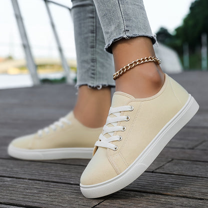 Baskets basses décontractées pour femme style urbain polyvalent