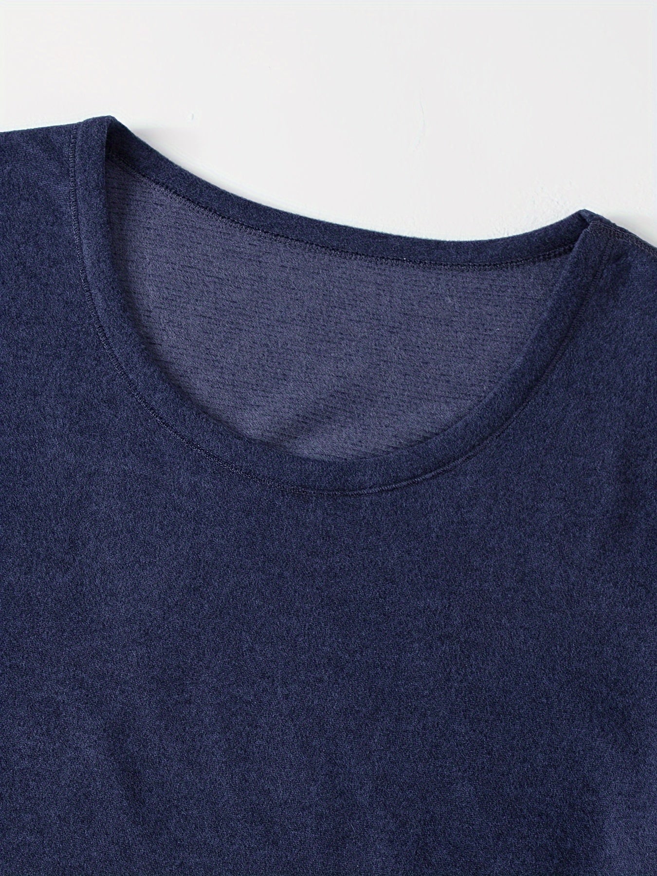 Ensemble Sous-Vêtements Thermiques Homme 2 Pièces Noir Manches Longues
