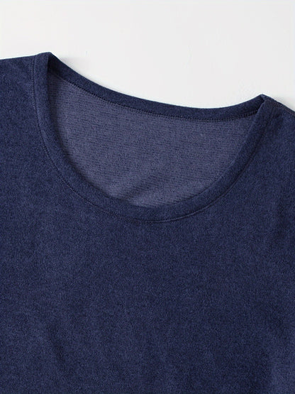 Ensemble Sous-Vêtements Thermiques Homme 2 Pièces Noir Manches Longues