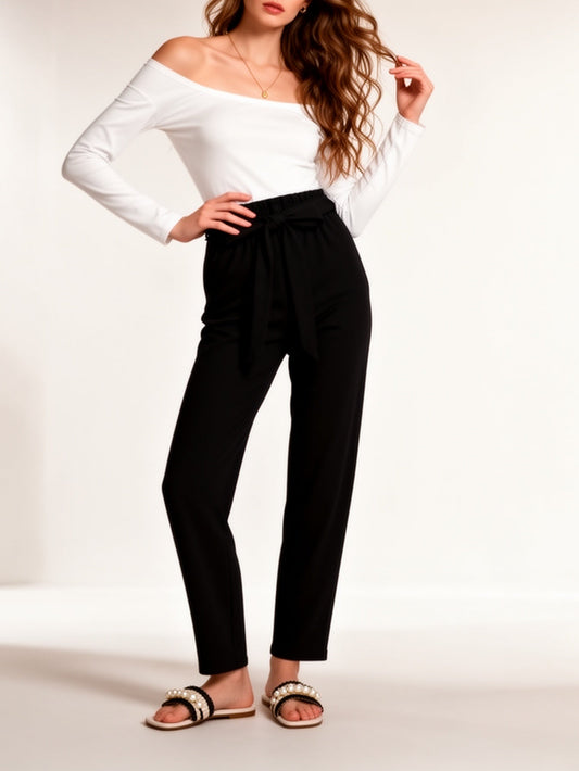 Elegant topp för kvinnor med bara axlar i chic stil för vår/sommar