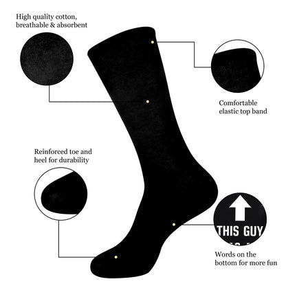 Men's novelty socks – Original gift for dad – Humorous style 'Best Dad Ever' – Father's Day or birthday accessory