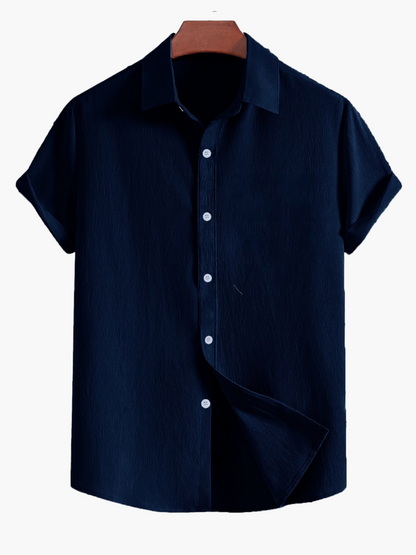 Men's Casual Short-Sleeve Shirt – Urban Summer Style