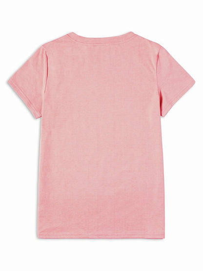 T-shirt Femme Style Décontracté à Imprimé Floral Artistique pour le Printemps et l'Été