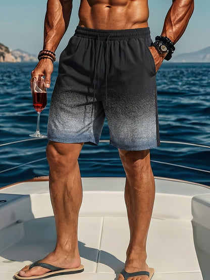 Short de bain homme style sportif pour été, idéal pour la plage ou bateau