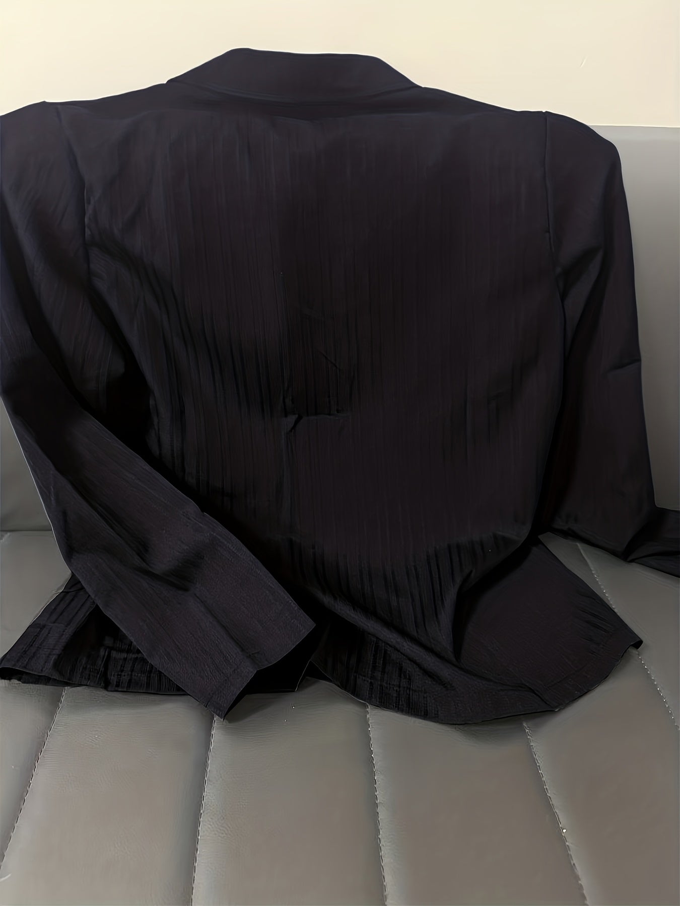 Elegant men's striped casual-style blazer for spring/summer