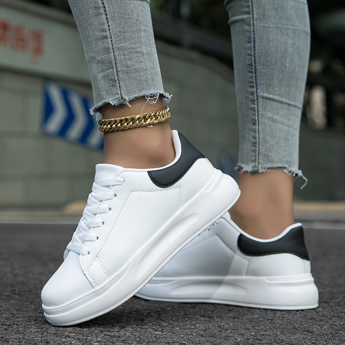 Zapatillas ortopédicas para mujer – Sneakers cómodos para el día a día, estilo urbano casual