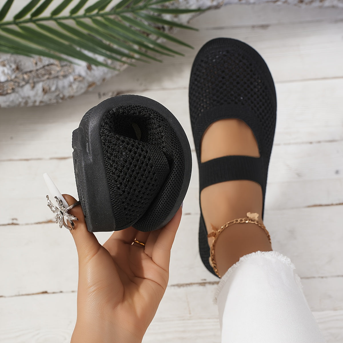 Chaussures Mary Jane Femme Confortables et Respirantes pour la Marche Quotidienne