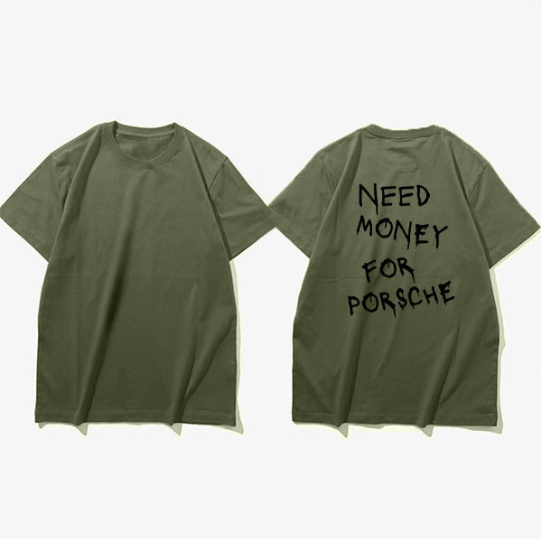 T-shirt homme imprimé message humoristique streetwear – Style urbain décontracté