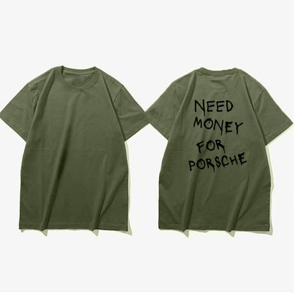T-shirt homme imprimé message humoristique streetwear – Style urbain décontracté