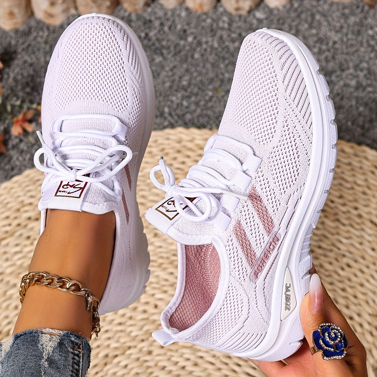 Baskets Femme Décontractées Style Sport pour Marche et Quotidien