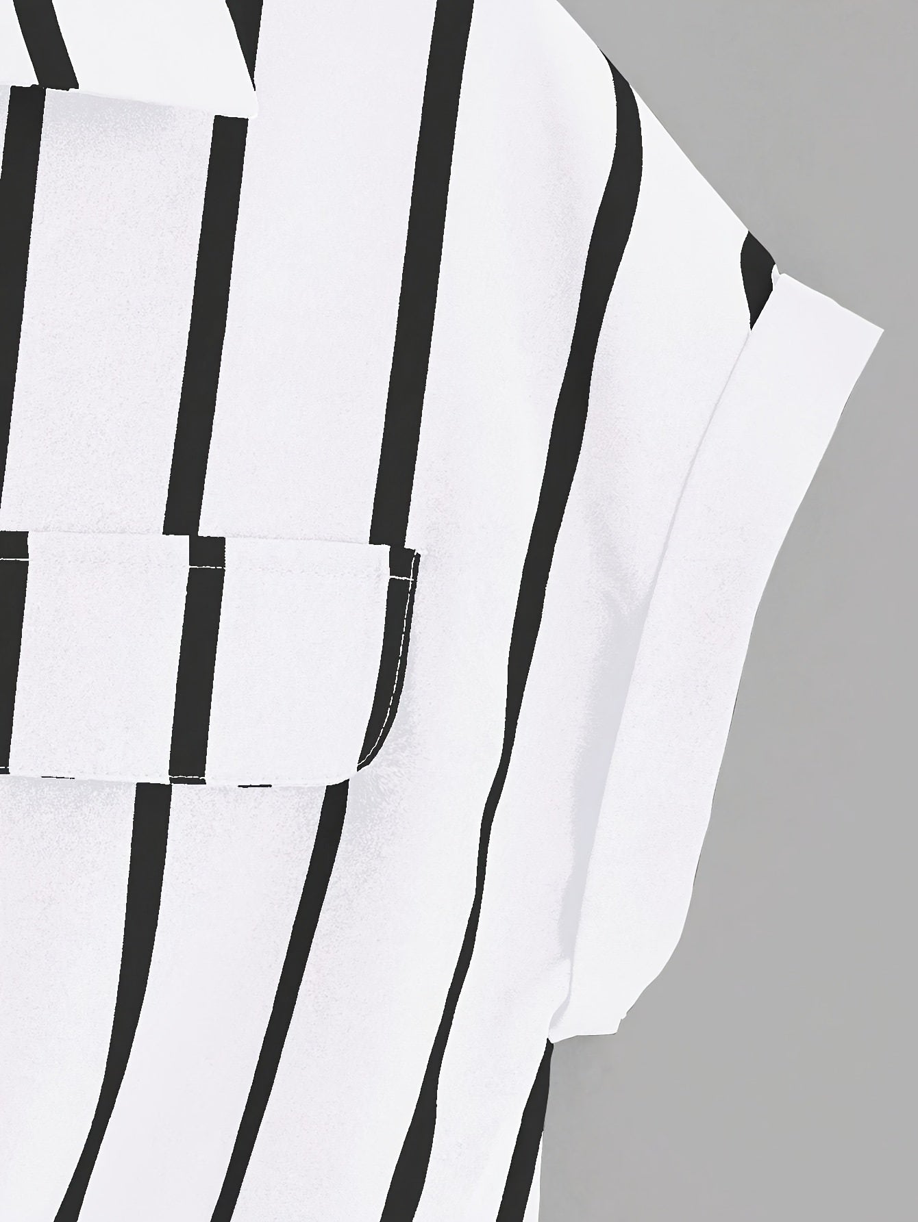 Chemise nouée à rayures style élégant pour femme - idéale pour l'été
