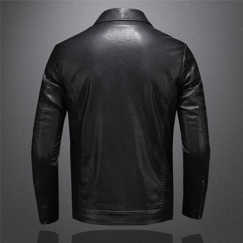 Men's Elegant Biker Style Jacket for All Occasions