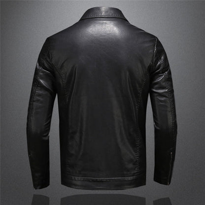 Men's Elegant Biker Style Jacket for All Occasions