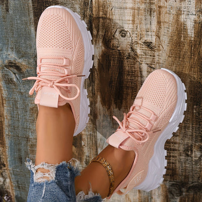 Baskets de sport femme ultra-légères style running pour loisirs et marche