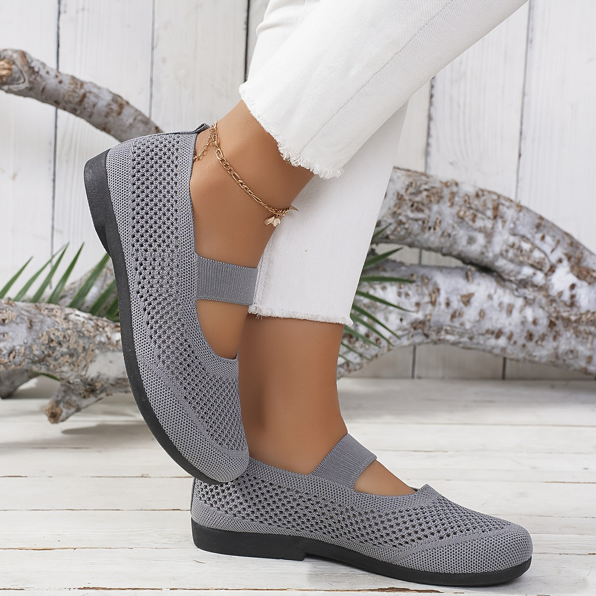 Chaussures Mary Jane Femme Confortables et Respirantes pour la Marche Quotidienne