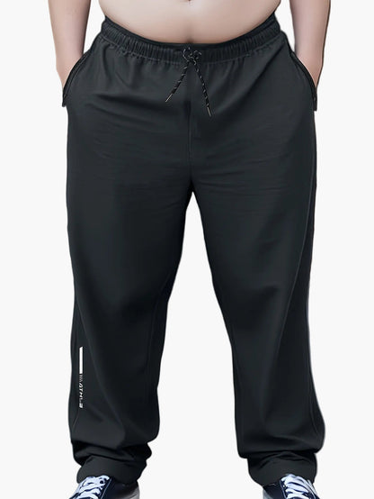 Lässige Jogginghose für Herren in großen Größen, sportlicher Stil  