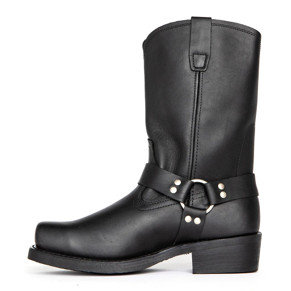 Matthew – Botas de vaquero con hebilla para hombres