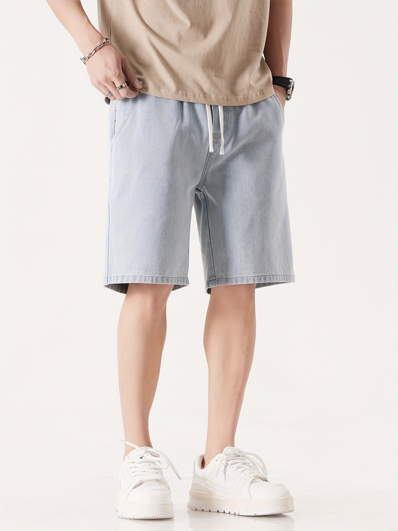 Short ampio casual da uomo stile urbano uso quotidiano