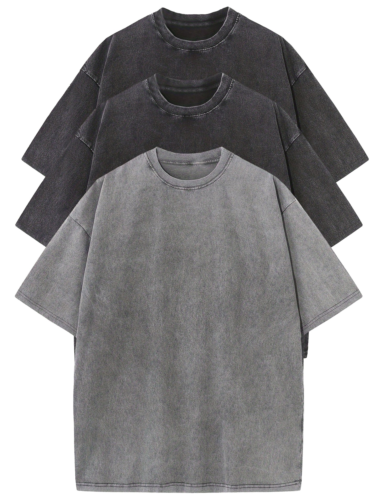 Lässiges Herren-T-Shirt mit weiter Passform im urbanen Stil für den täglichen Gebrauch  