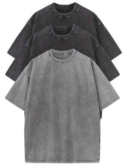 Lässiges Herren-T-Shirt mit weiter Passform im urbanen Stil für den täglichen Gebrauch  