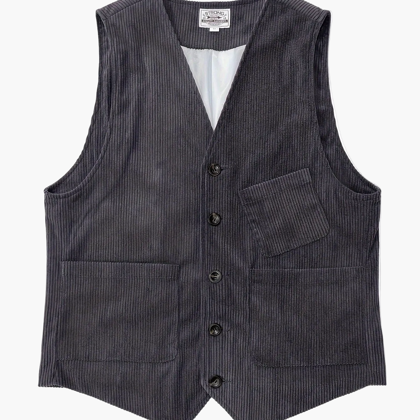 Gilet Homme Élégant Style Vintage Décontracté pour Travail et Loisirs