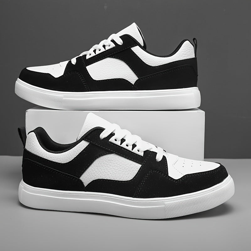 Baskets décontractées style preppy pour homme – sneakers basses universelles pour tous les jours