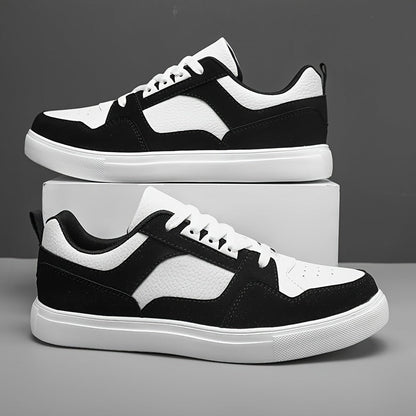 Baskets décontractées style preppy pour homme – sneakers basses universelles pour tous les jours