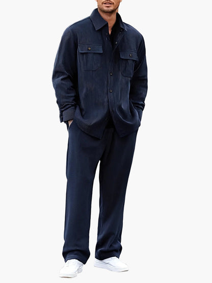 Completo Casual Uomo Stile Urbano Polivalente
