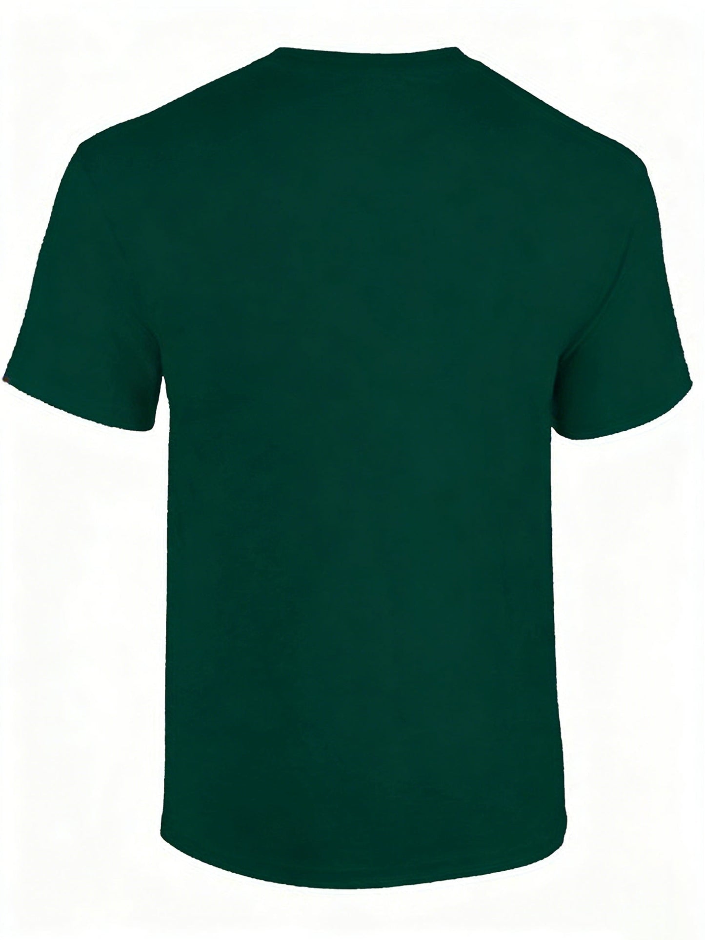 T-shirt basique style décontracté pour homme - Coupe droite, manches courtes, idéal au quotidien
