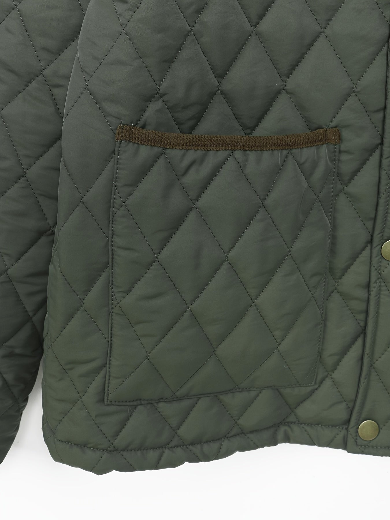 Men's casual style quilted jacket for autumn and winter