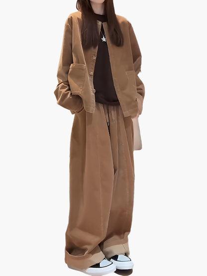Damesensemble Casual Elegant Stedelijke Stijl Herfst Winter