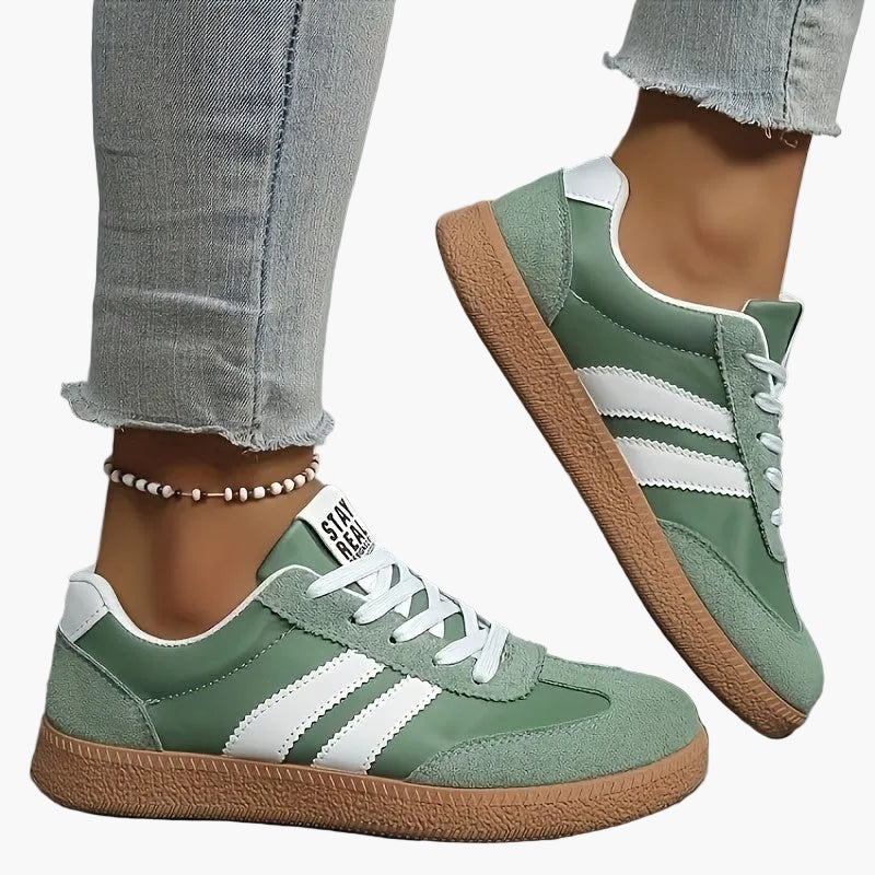 Baskets décontractées pour femme style rétro – Sneakers urbaines tendance