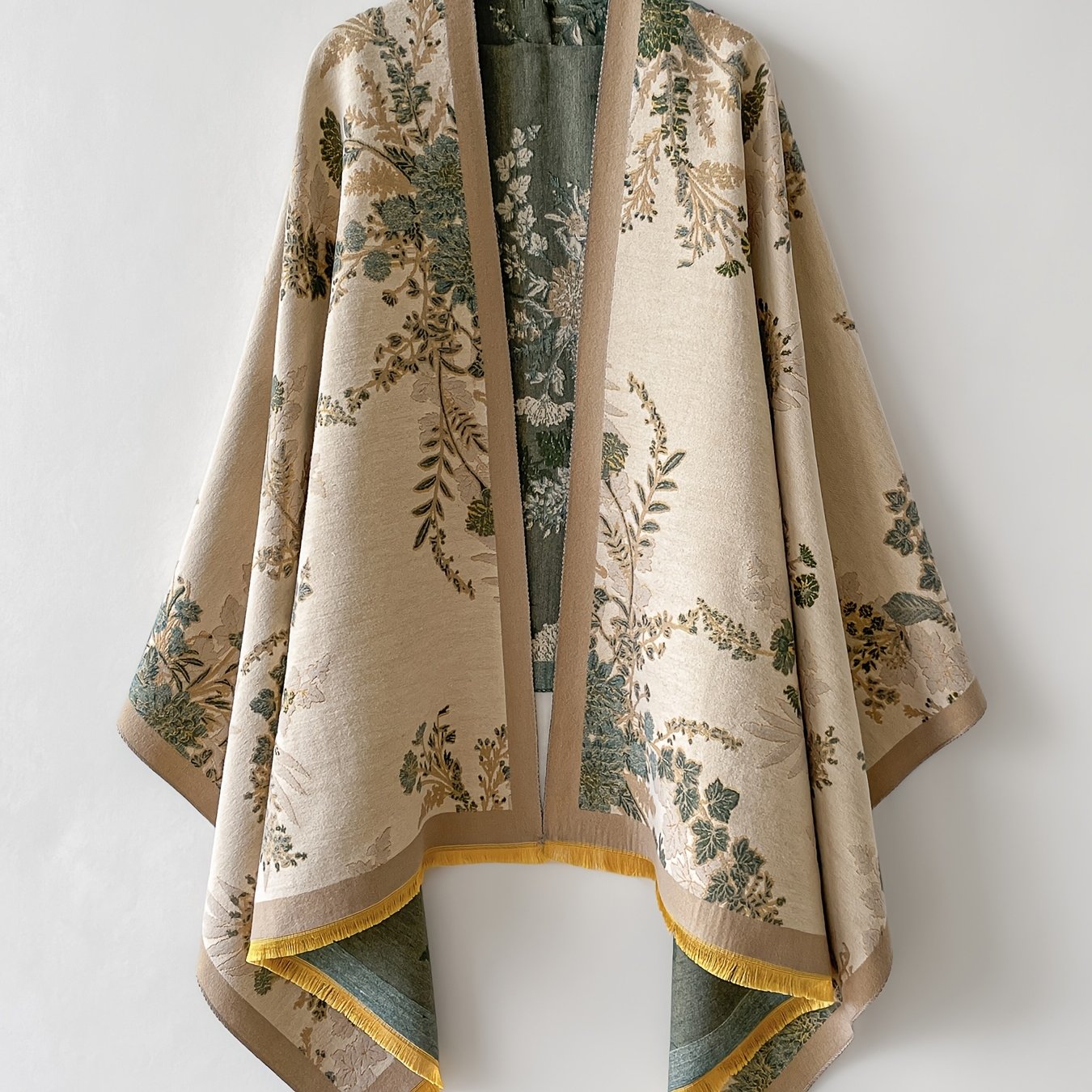 Eleganter Damen-Kimono mit floralem Druck im lässig-chicen Stil