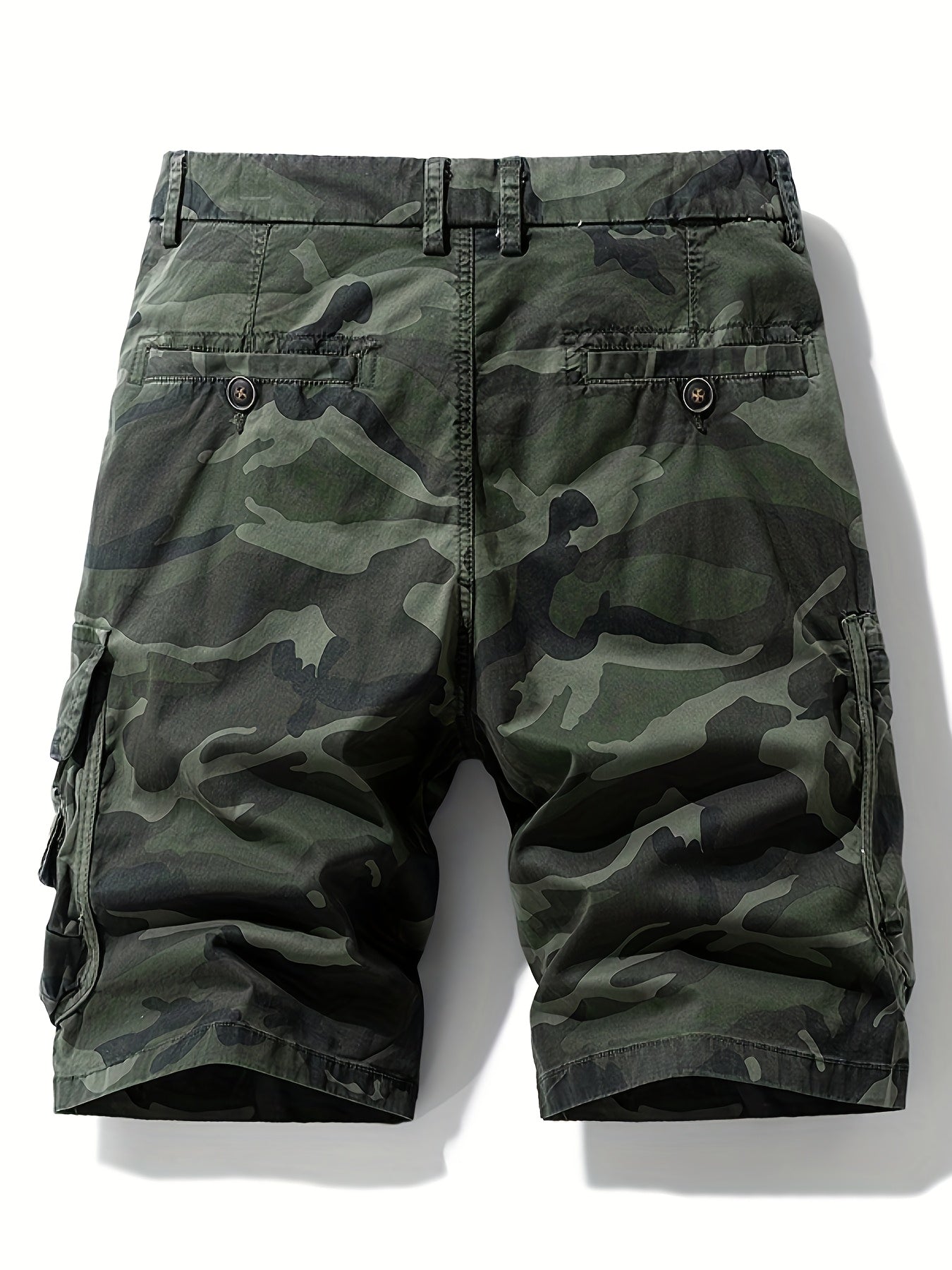 Pantaloni cargo corti stile mimetico militare da uomo – Ideali per esterni, tempo libero e vacanze