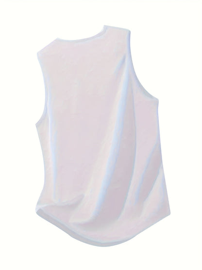 Men's athletic style sports tank top – pack of 5, sleeveless, ideal for training and fitness