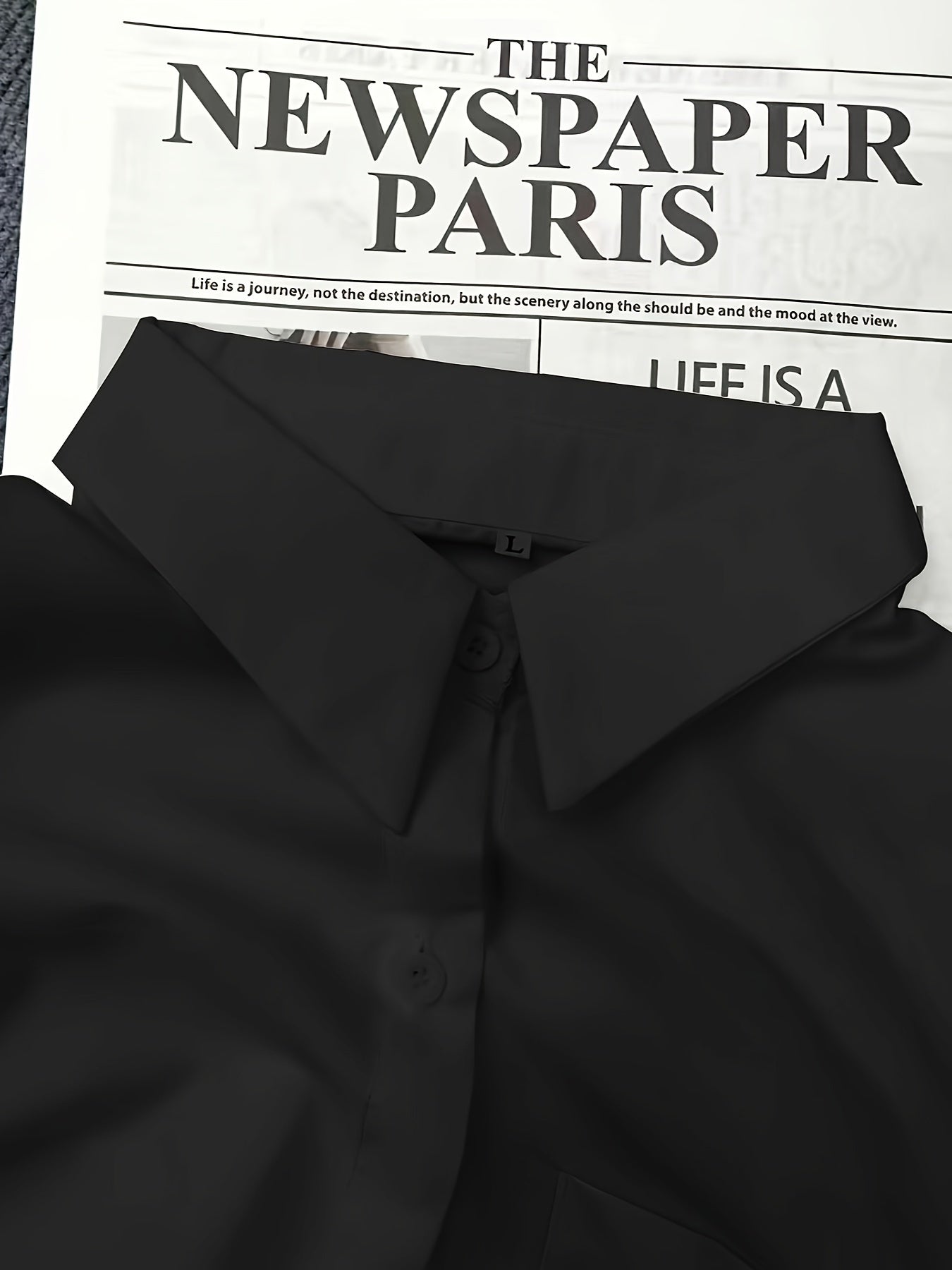 Langes Hemdblusenkleid im lässigen Stil für Damen, ideal für Frühling und Sommer  