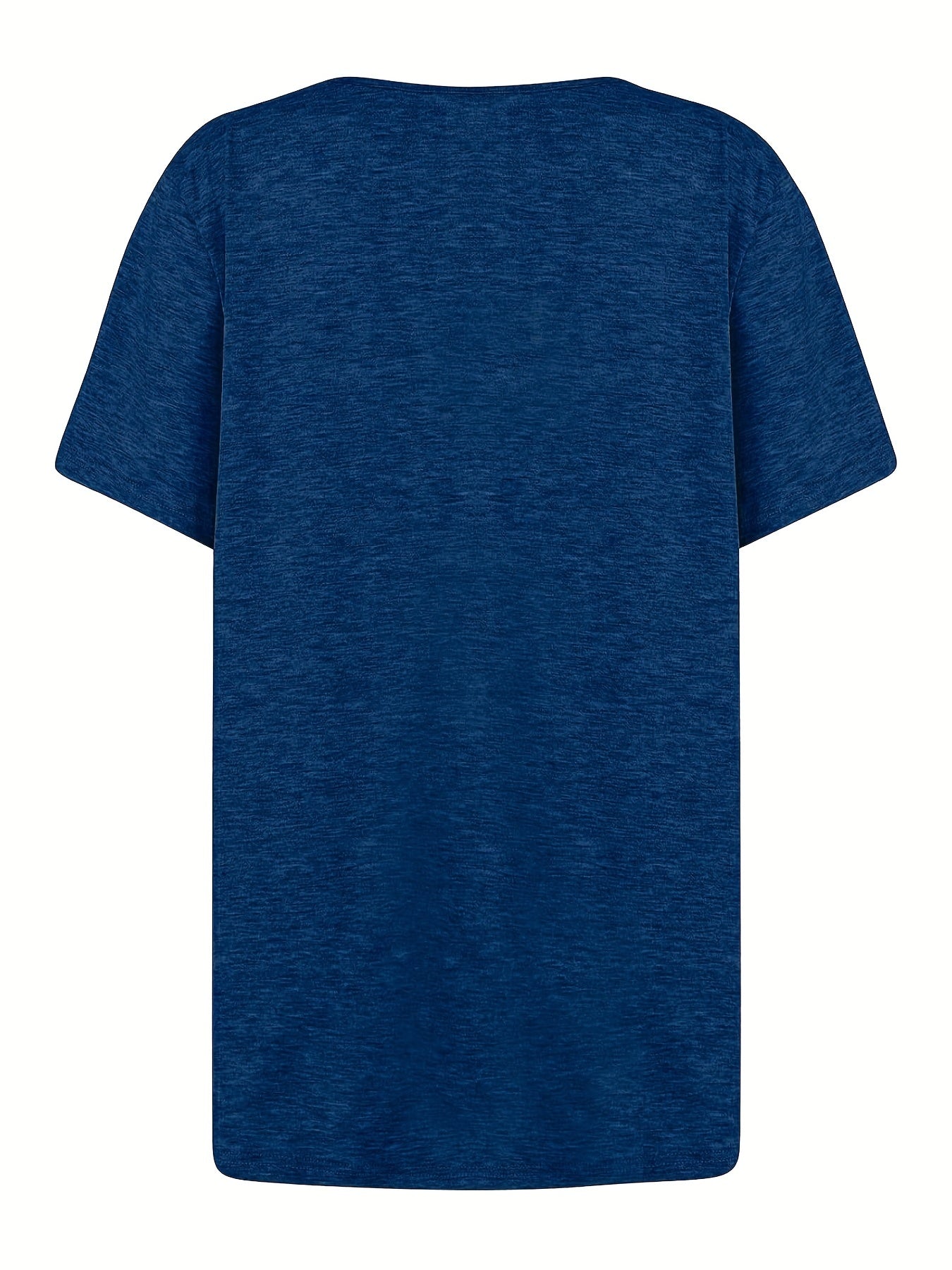 T-shirt femme col asymétrique à boutons style décontracté chic pour loisirs ou sorties